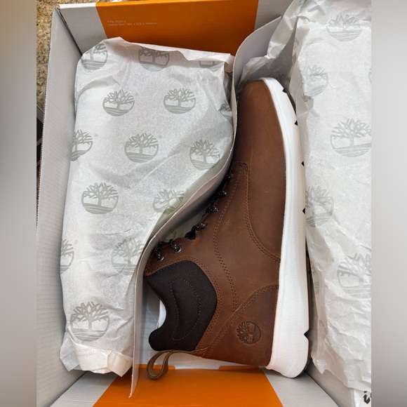 Timberland Men's Premium Leather Tan Boots - Picture 12 of 12